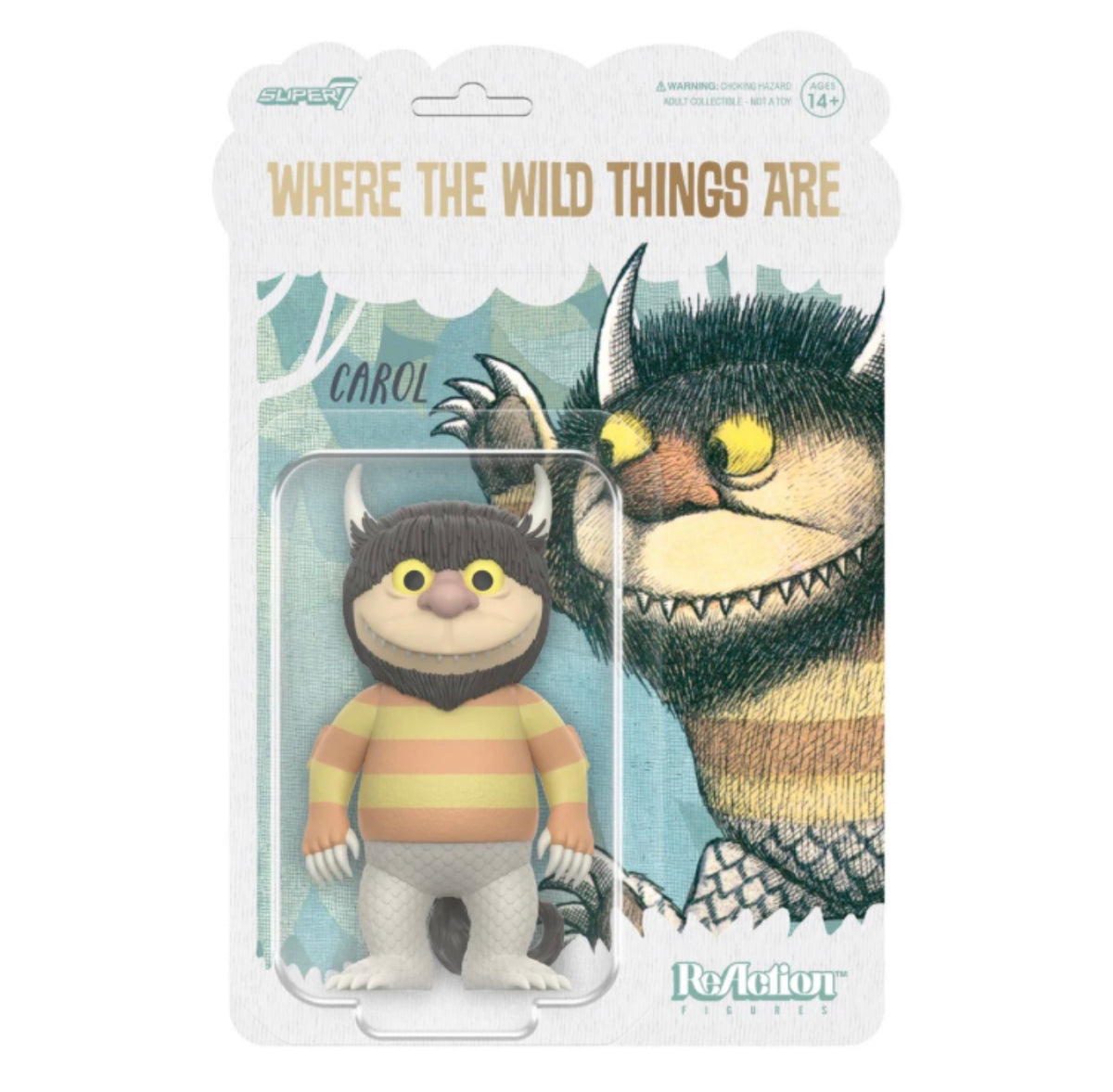 Super7 ReAction Where The Wild Things Are Max Figure