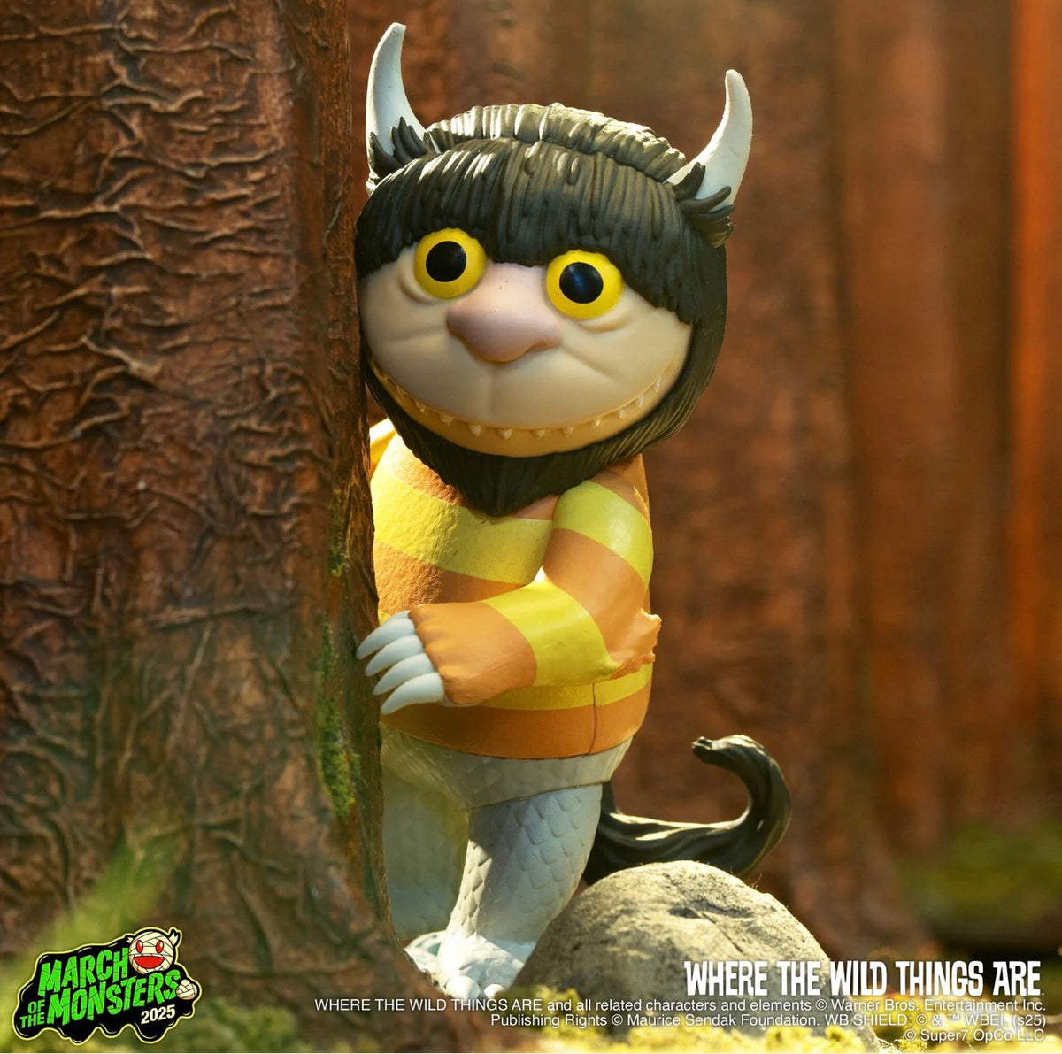 Super7 ReAction Where The Wild Things Are Max Figure