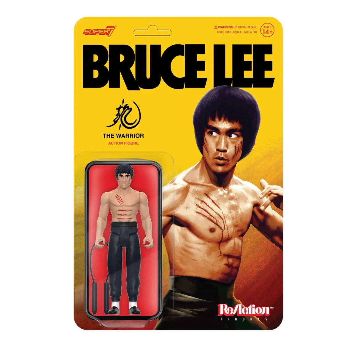 Super7 ReAction Bruce Lee The Warrior Figure