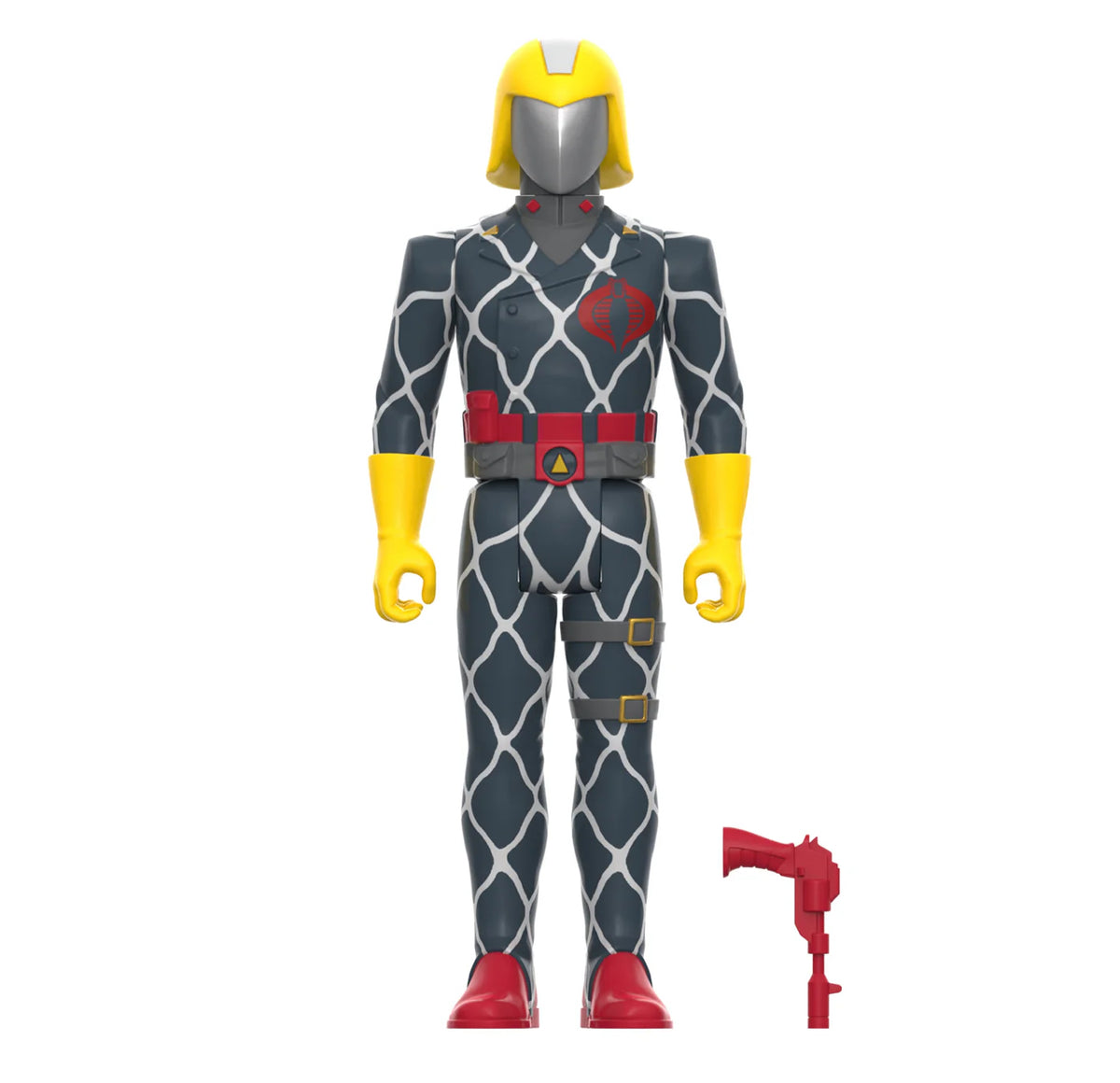 Super7 ReAction Cobra Commander Enemy Leader Figure