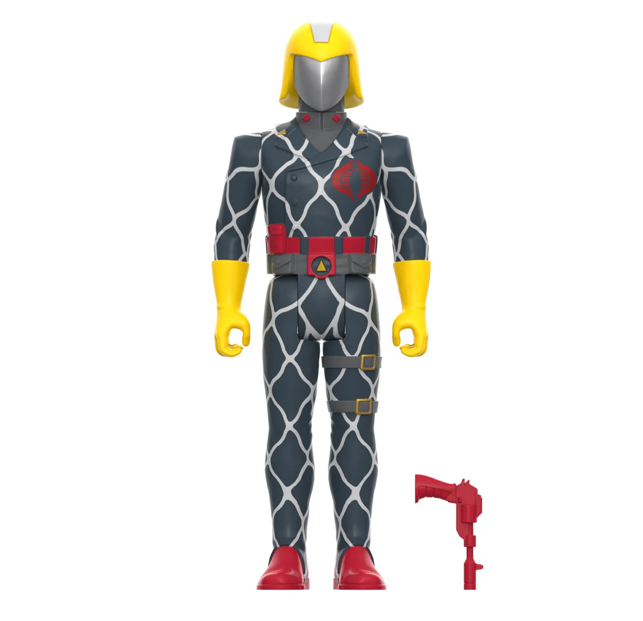 Super7 ReAction Cobra Commander Enemy Leader Figure