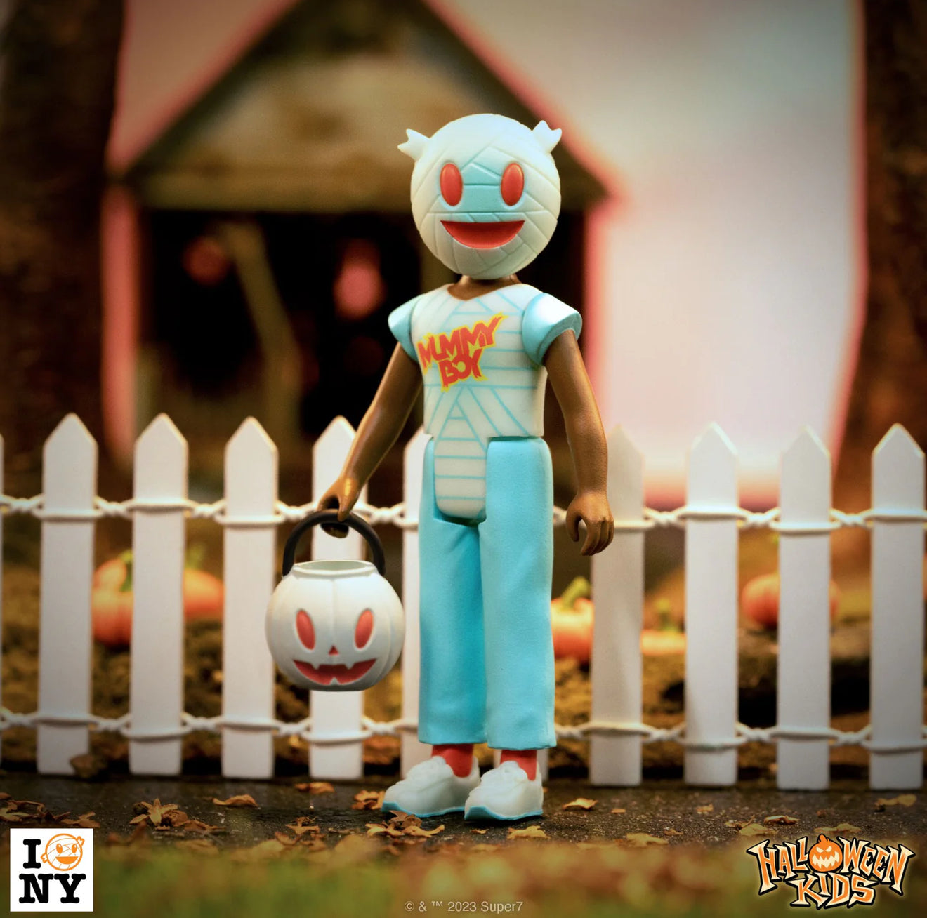 Super7 ReAction Halloween Kids Mummy Boy Figure