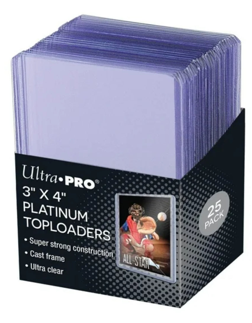 Ultra Pro 3” x 4” Toploaders 25 Pack