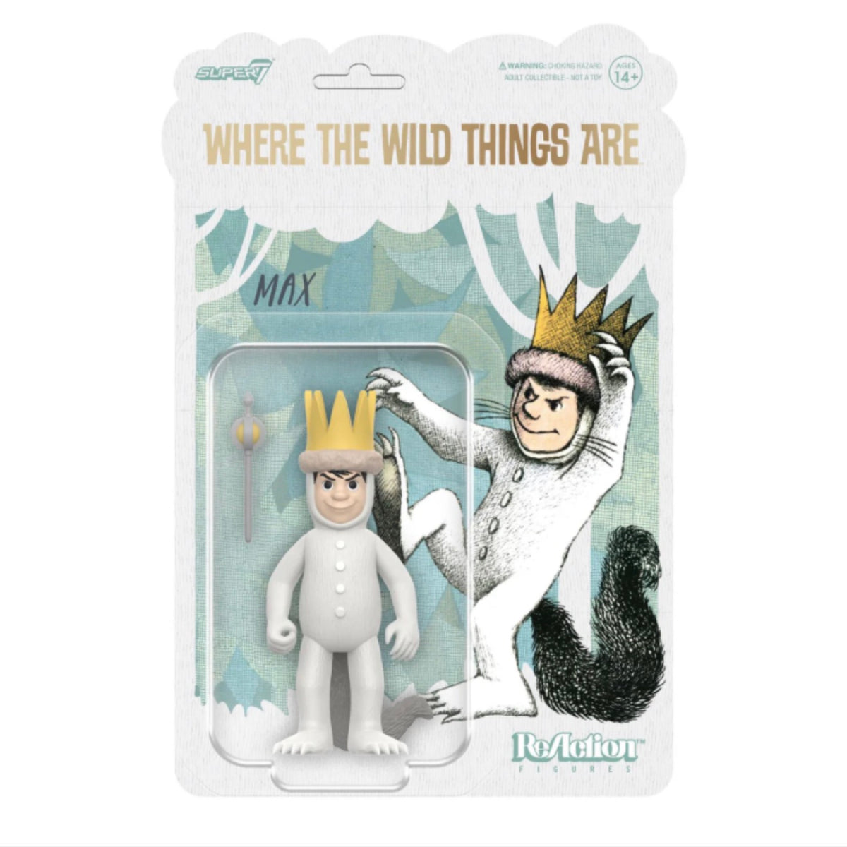 Super7 ReAction Where The Wild Things Are Max Figure