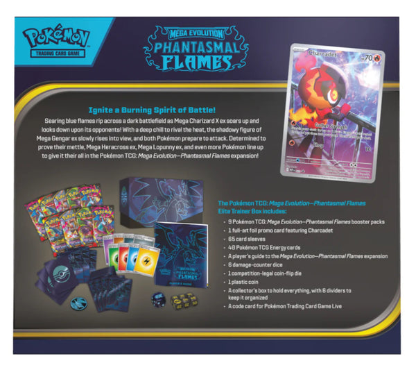 Pokemon Cards - Phantasmal Flames Elite Trainer Box