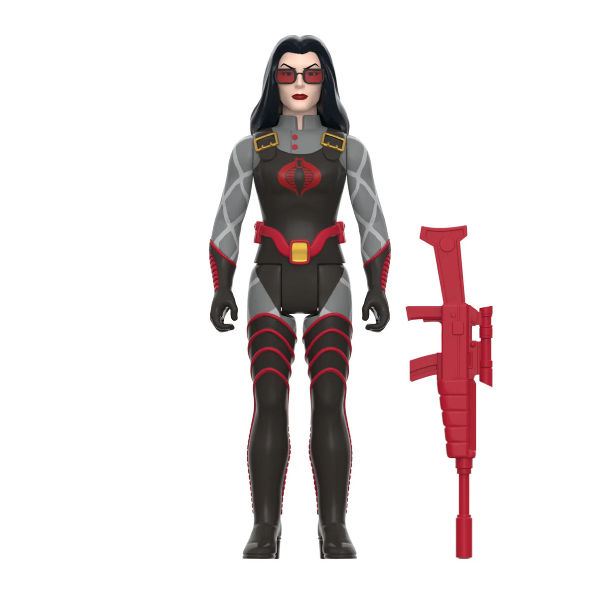 Super7 ReAction GI Joe Baroness Intelligence Officer