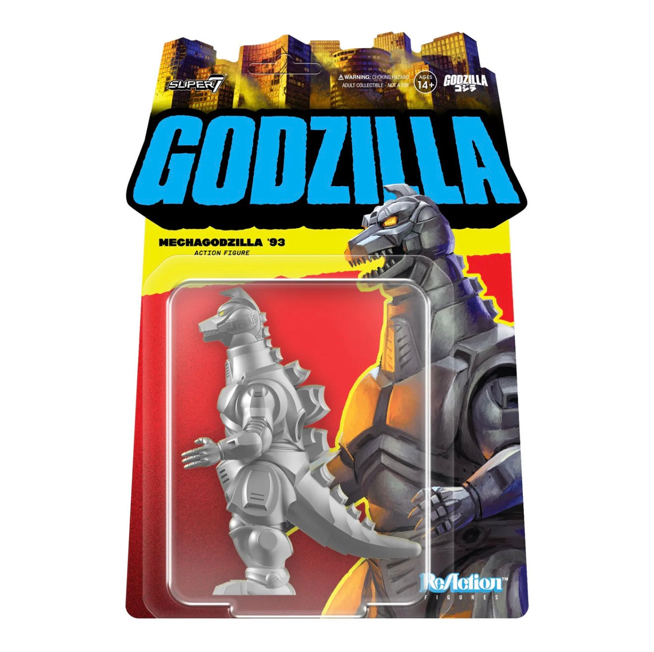 Super7 ReAction Mechagodzilla 1993 Wave 8 Figure