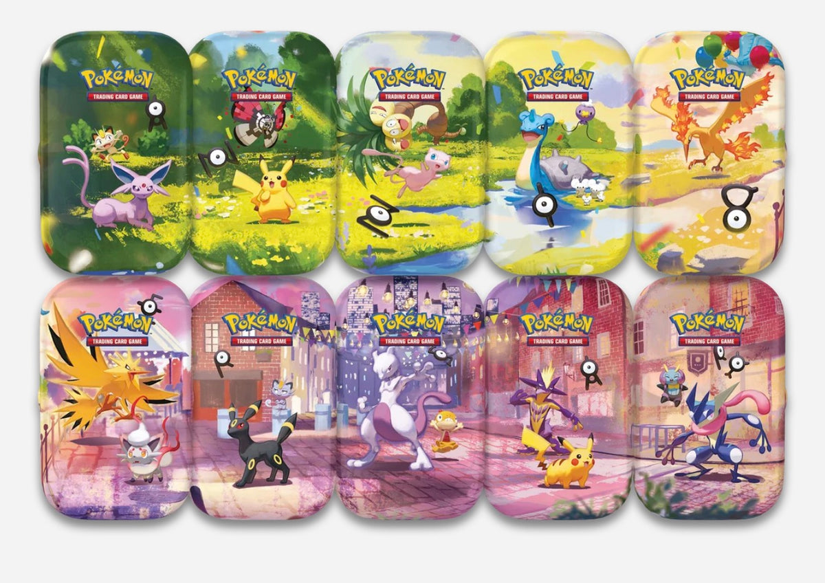 Pokemon Cards - 30th Anniversary Mini Tins - Random Art Selected