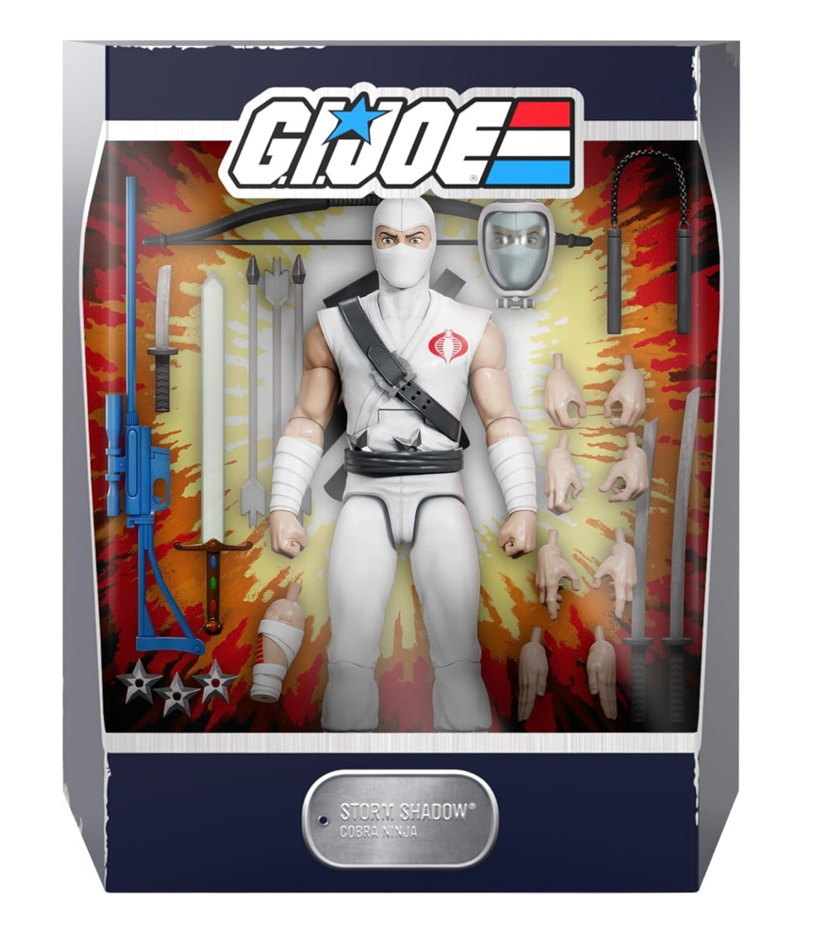 Storm Shadow Cobra Ninja - G.I. Joe Ultimate Figure by Super7