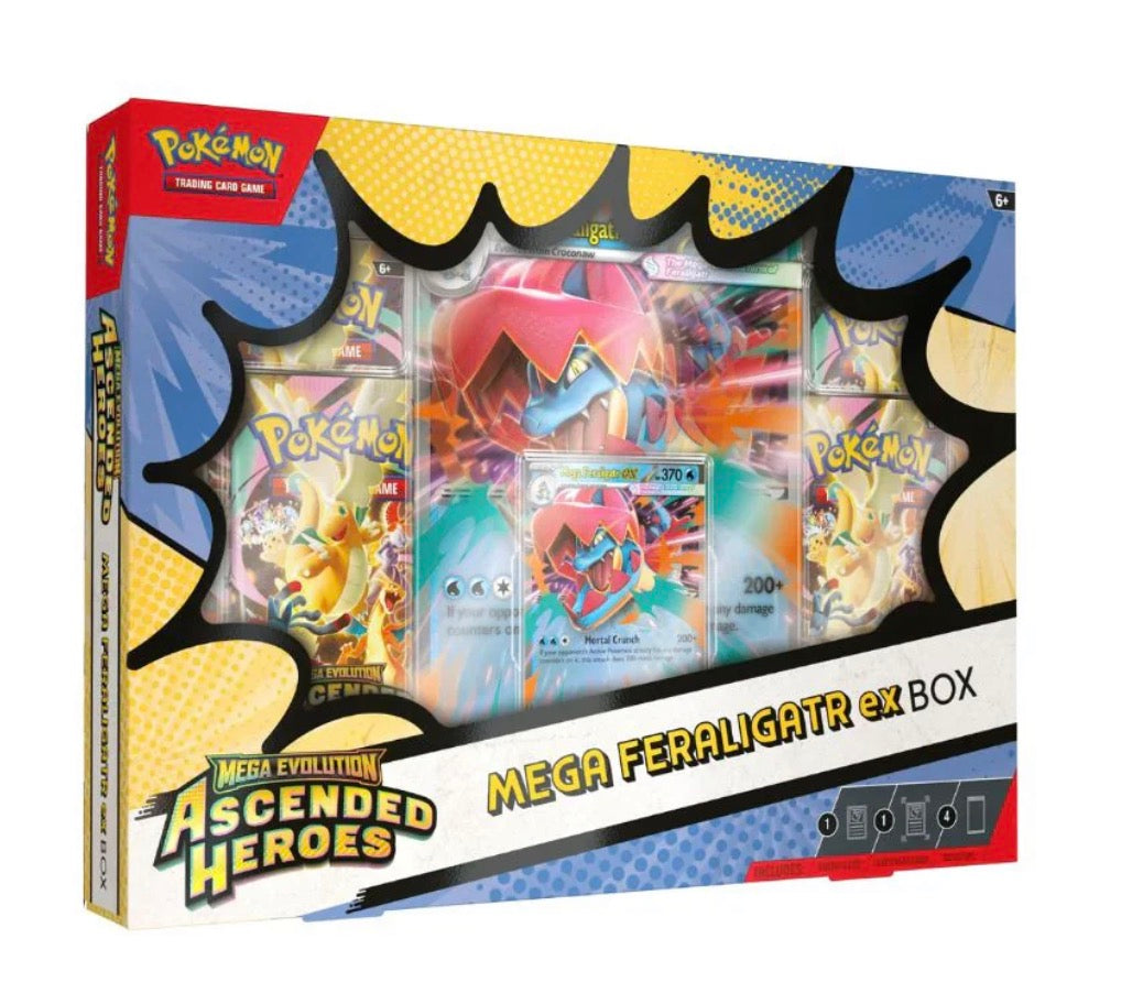 Pokemon Cards - Ascended Heroes Mega EX Box With Random Character
