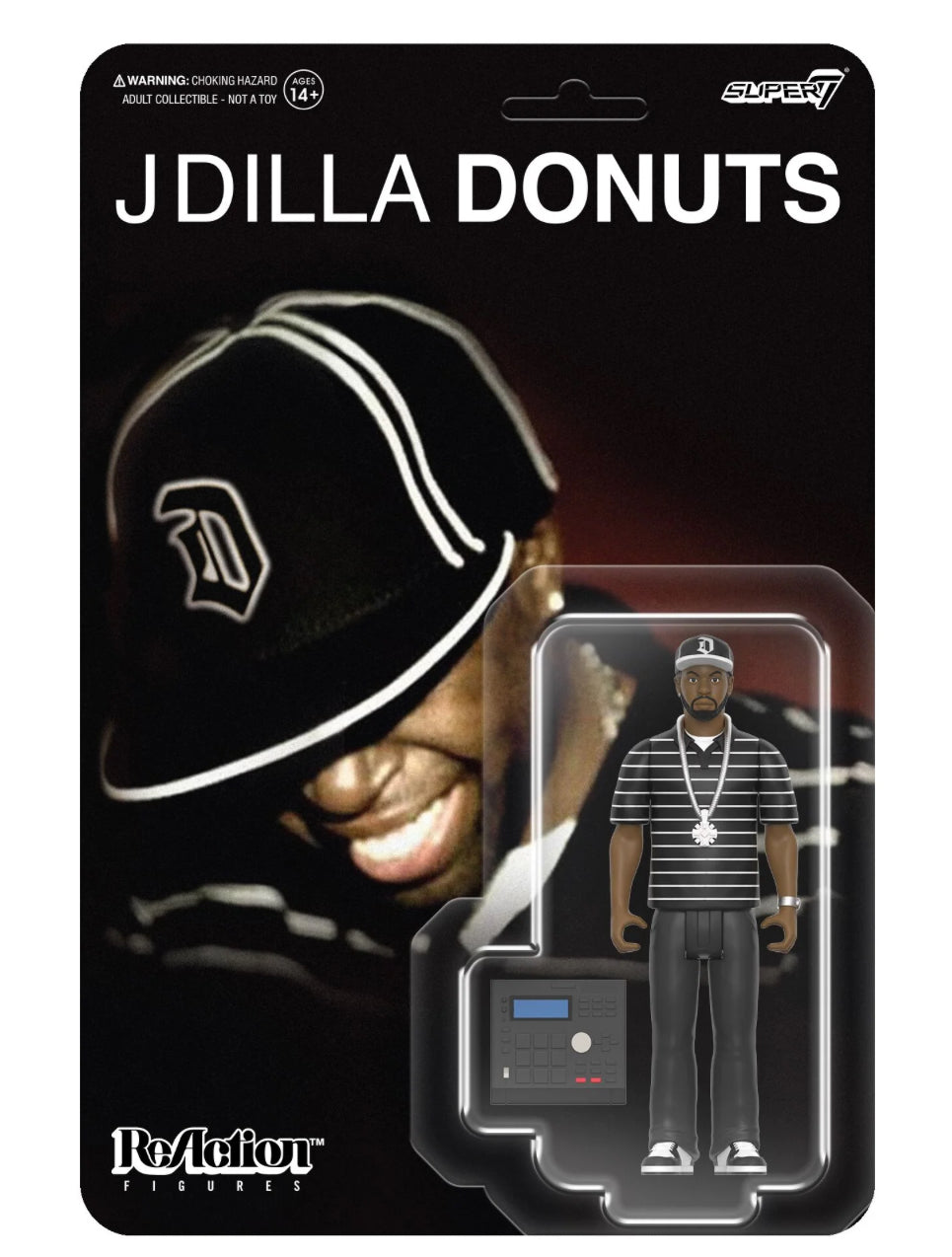 J Dilla Donuts Album Cover Figure Super7