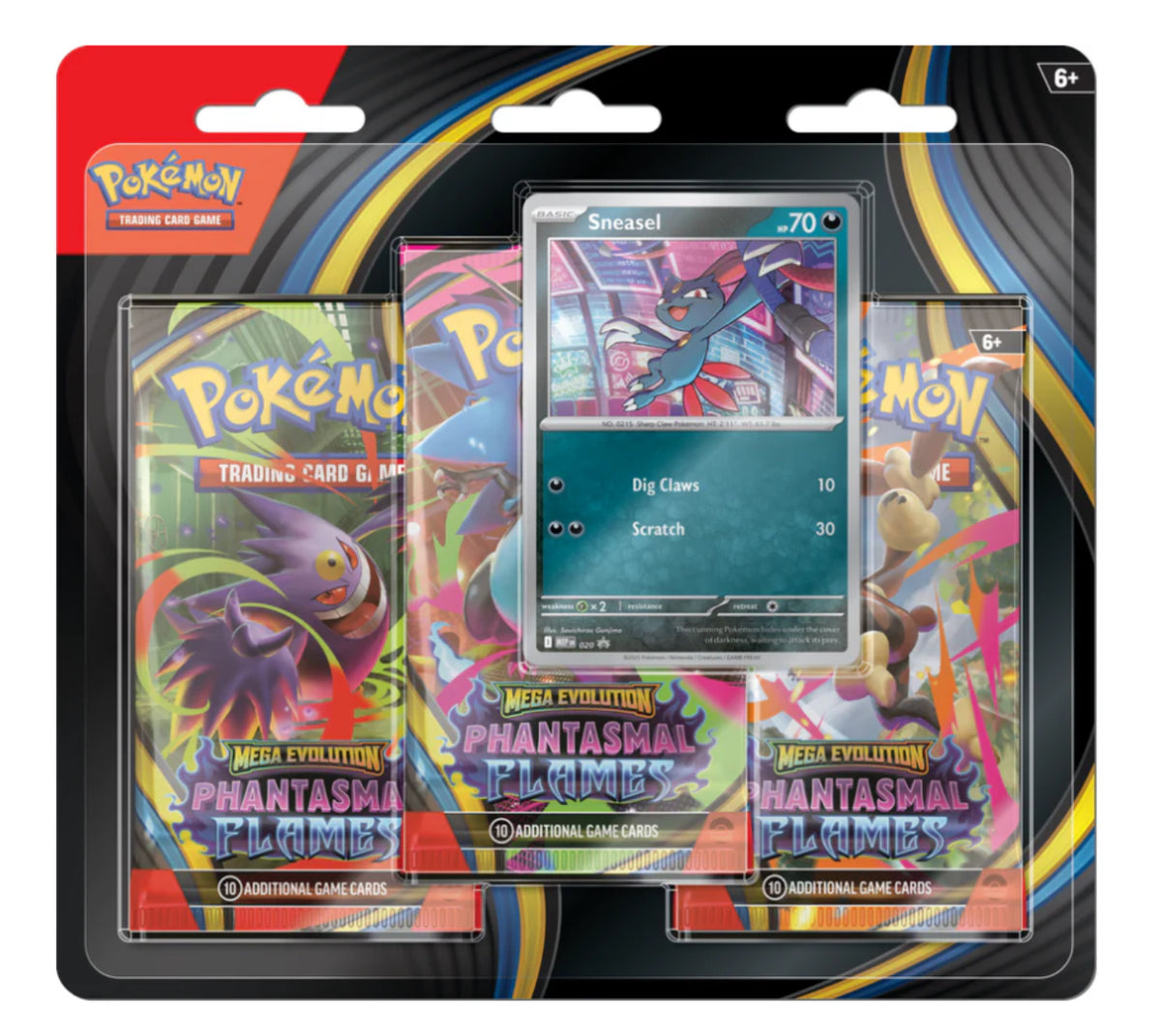 Pokemon Cards - Phantasmal Flames 3 Pack Blister