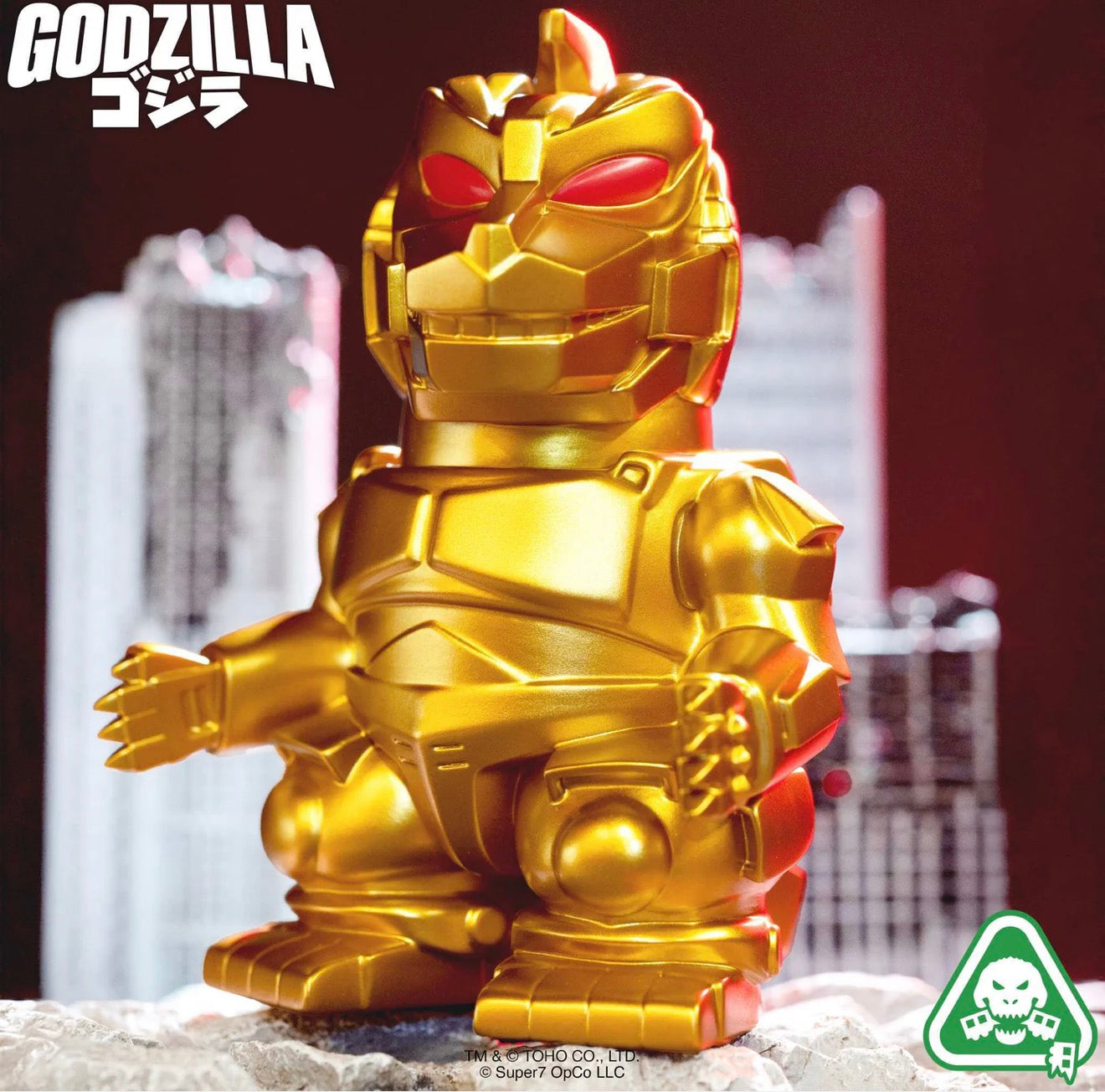 Super7 Mechagodzilla Vintage Gold Fun! Fun! Figure