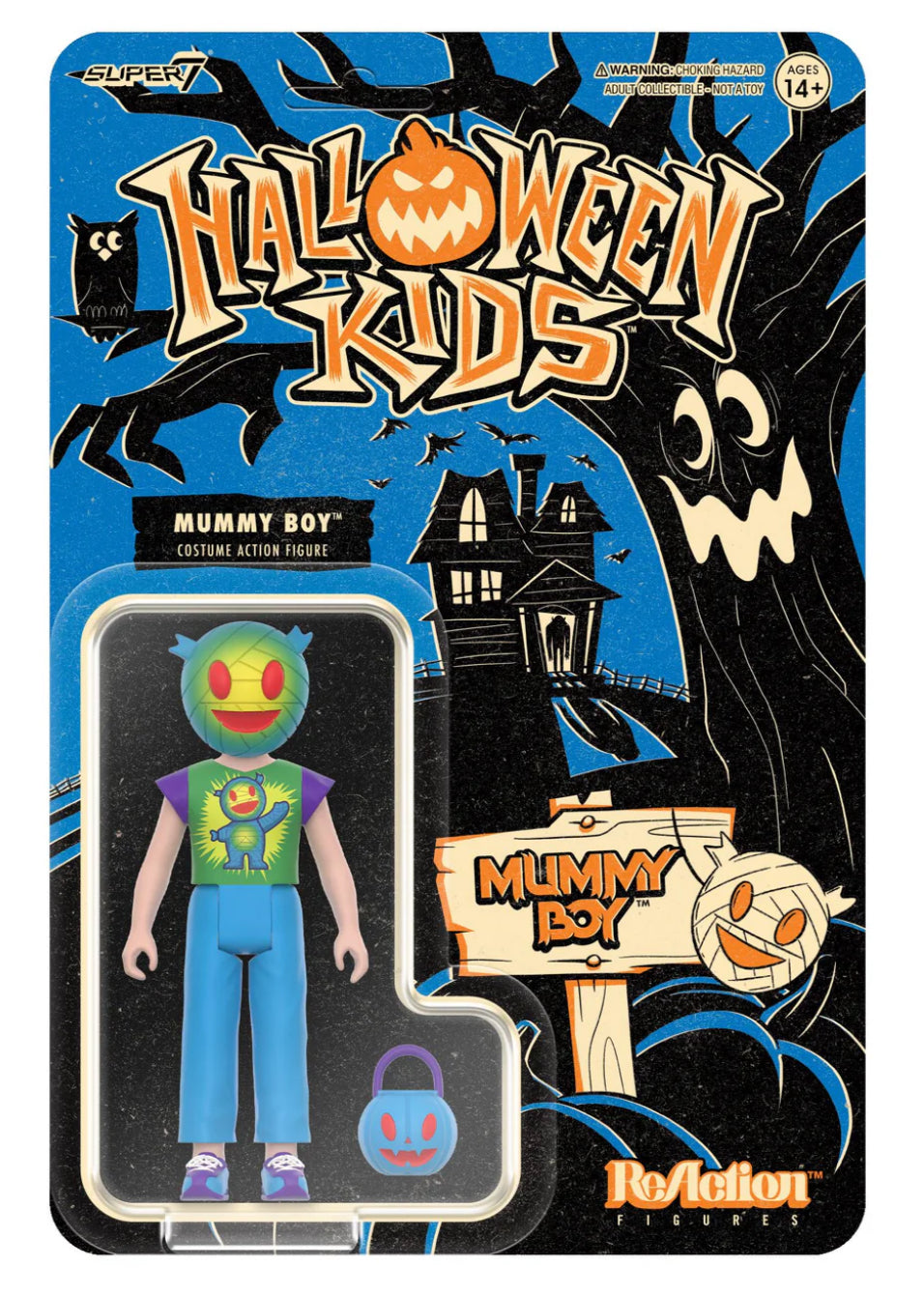 Halloween Kids Super7 ReAction Figure Mummy Boy