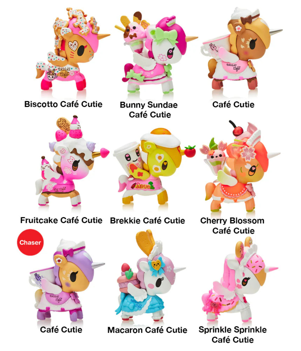 Tokidoki Cafe Cuties Unicorno Blind Box
