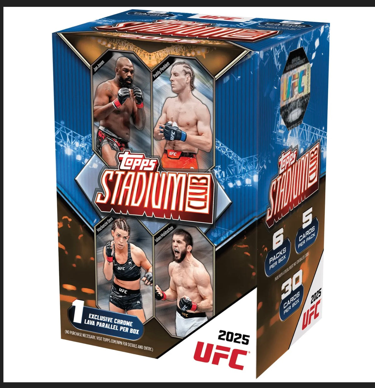 Topps Stadium Club 2025 6 Pack Blaster Box