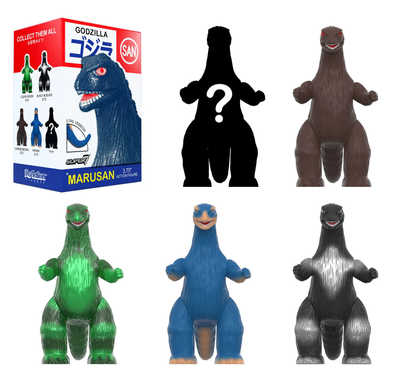 Super7 Godzilla Marusan Blind Box Wave 6