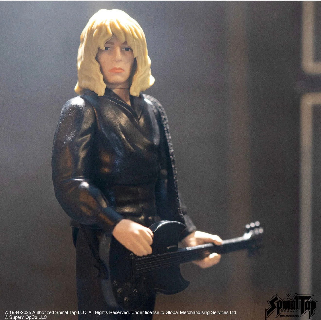 David St. Hubbins Super7 ReAction Spinal Tap Figure None More Black