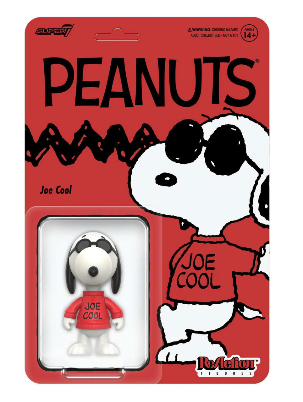 Peanuts Joe Cool Super7 ReAction Figure
