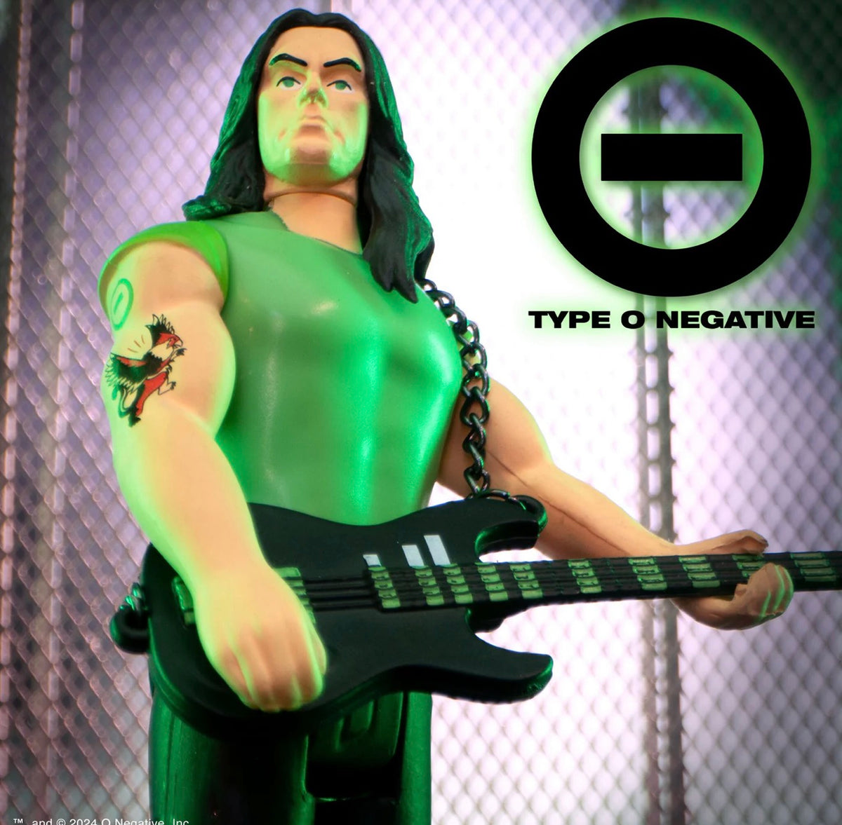 Super7 ReAction Peter Steele Type O Negative Figure