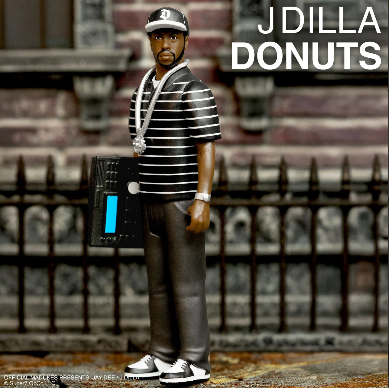 J Dilla Donuts Album Cover Figure Super7