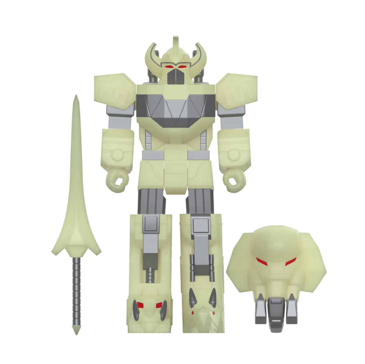 Super7 Lightning Glow Megazord ReAction Figure
