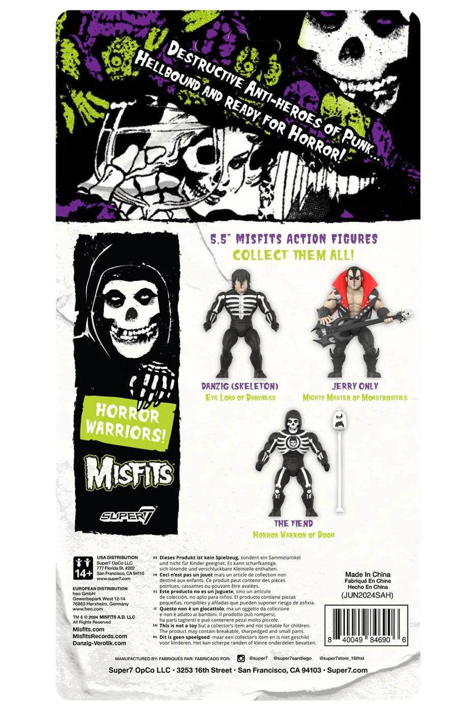 Super7 Misfits Jerry Only Figue
