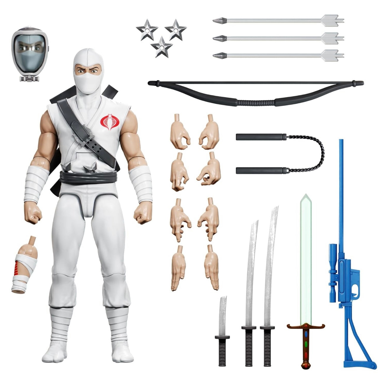 Storm Shadow Cobra Ninja - G.I. Joe Ultimate Figure by Super7