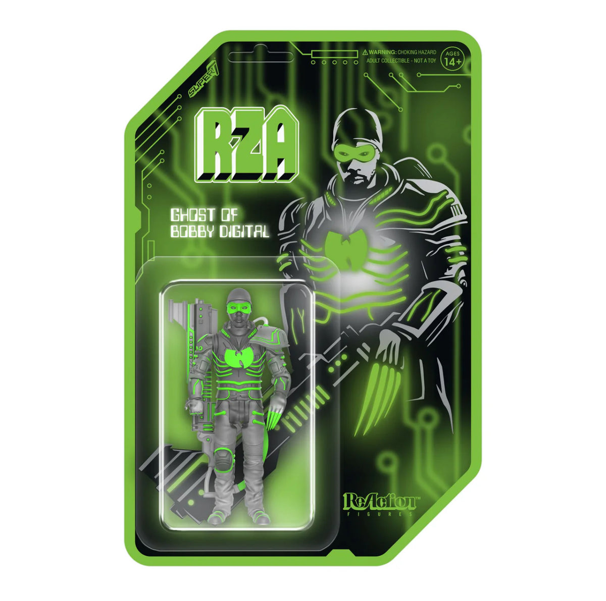 RZA Bobby Digital Super7 ReAction Figure