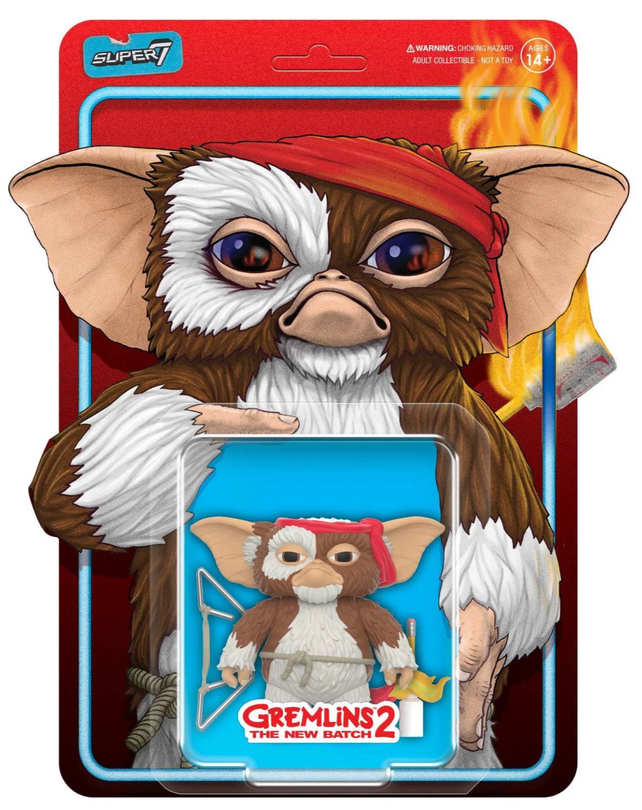 Super7 ReAction Gremlins Gizmo Battle Ready Figure