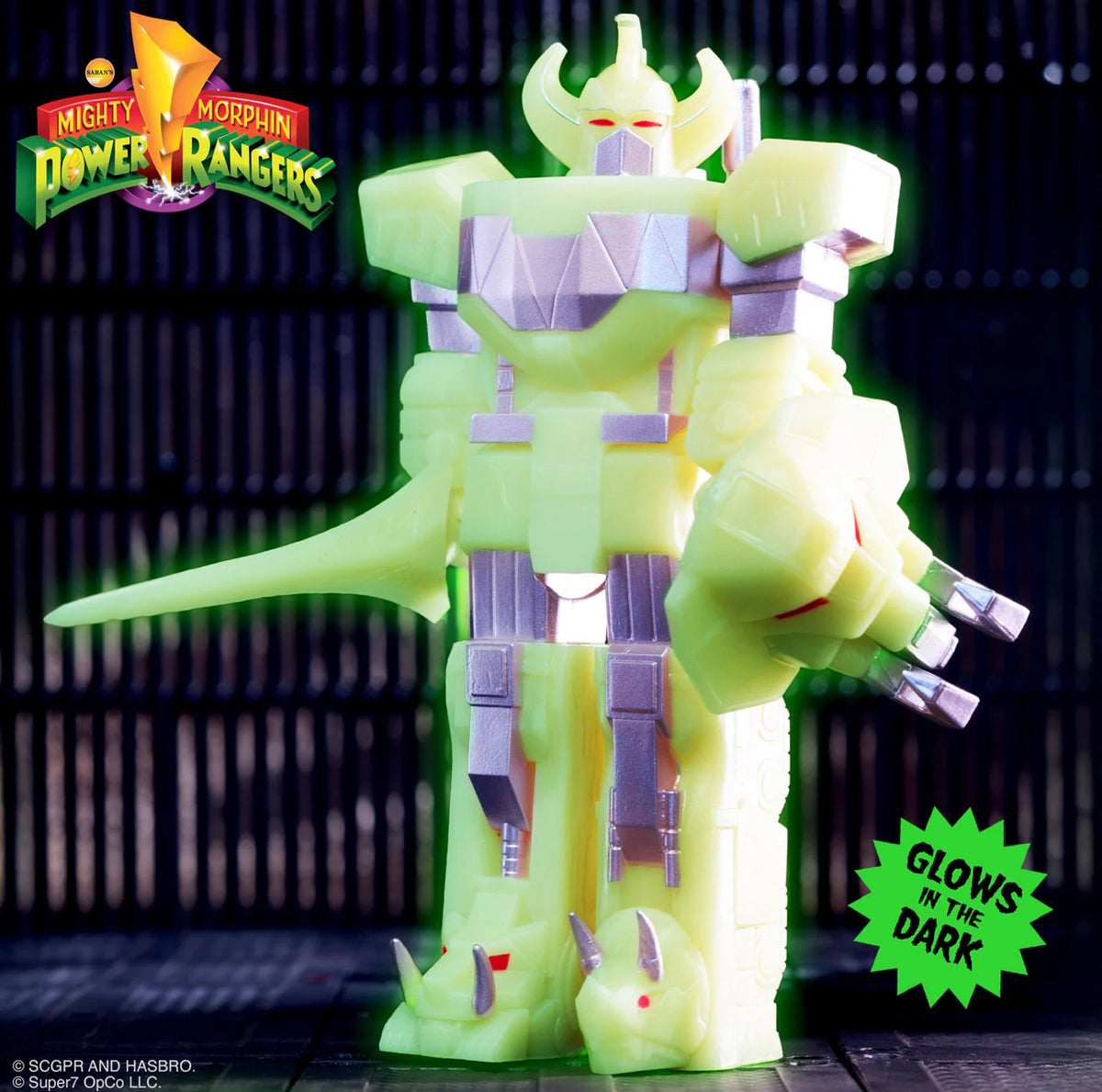 Super7 Lightning Glow Megazord ReAction Figure