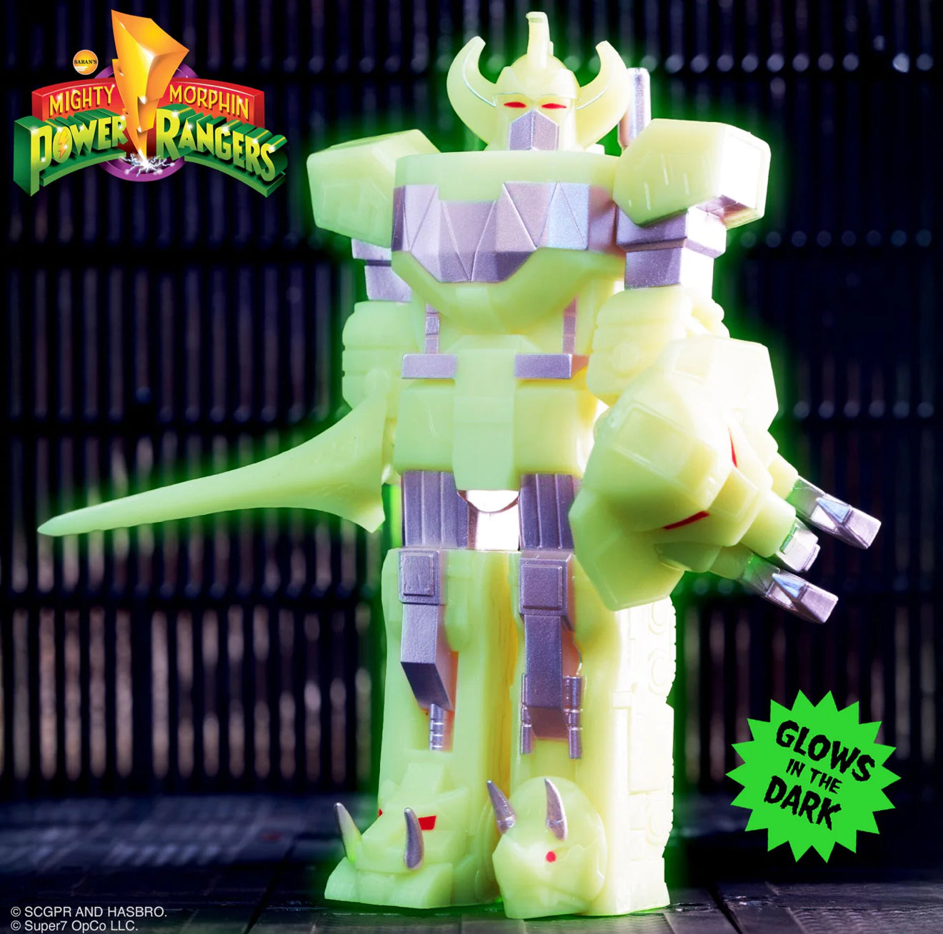 Super7 Lightning Glow Megazord ReAction Figure