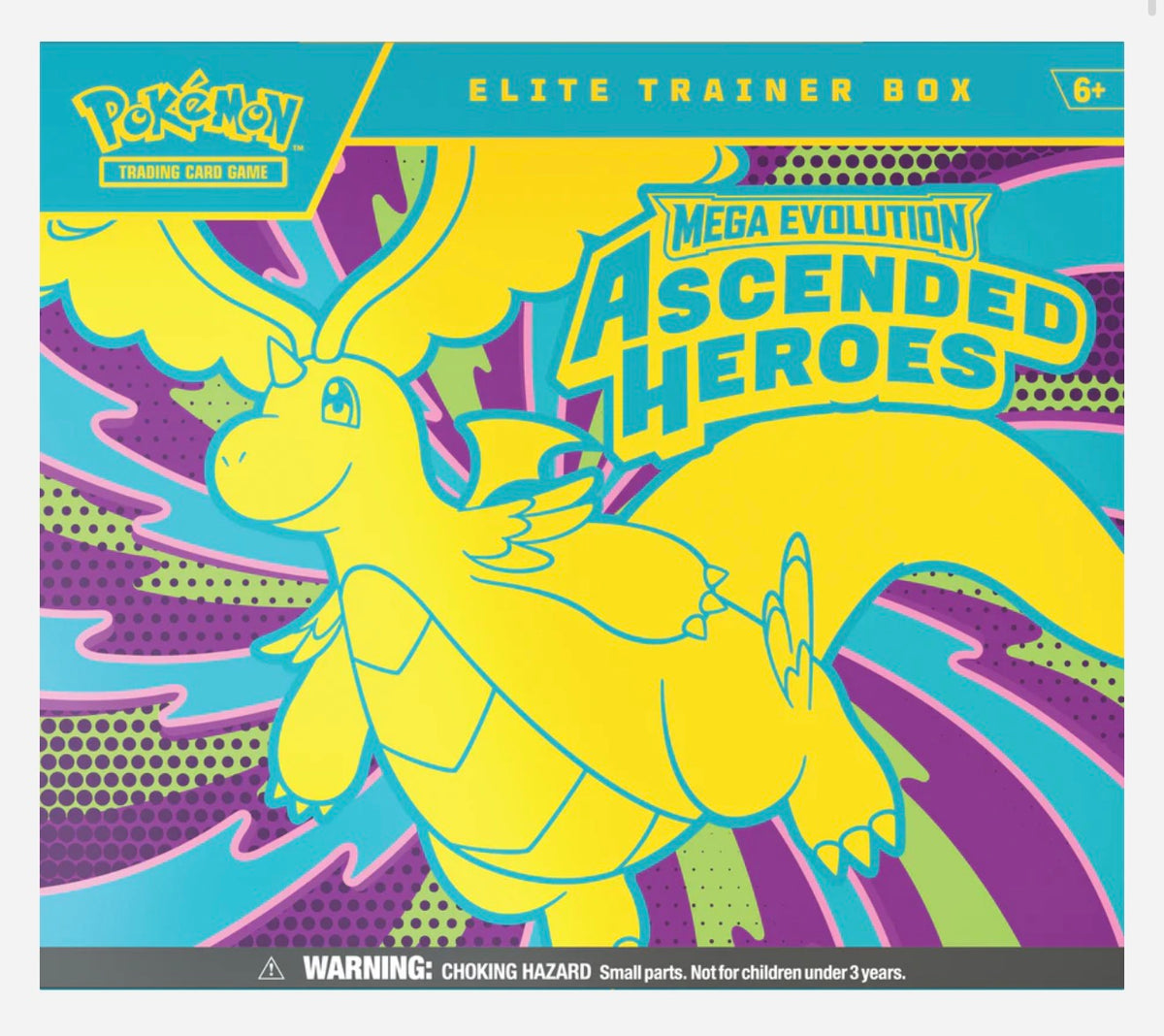 Pokemon Cards - Ascended Heroes - Elite Trainer Box - Pre Order