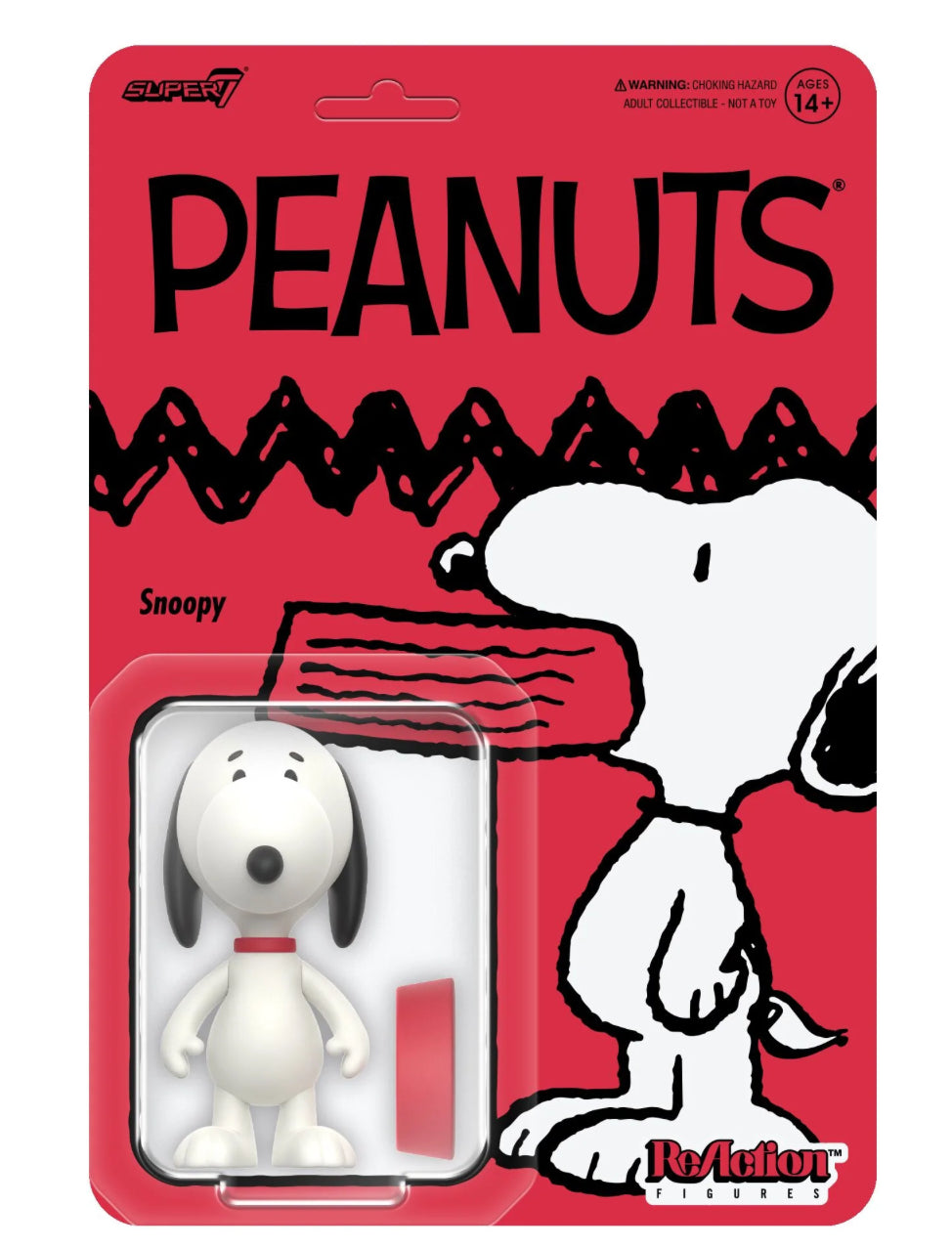 Peanuts Snoopy Super7 ReAction Figure
