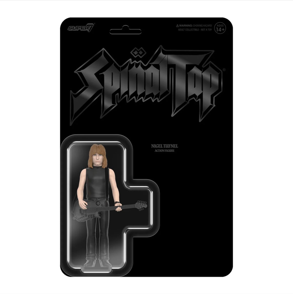 Nigel Tufnel Super7 Reaction Spinal Tap None More Black Figure