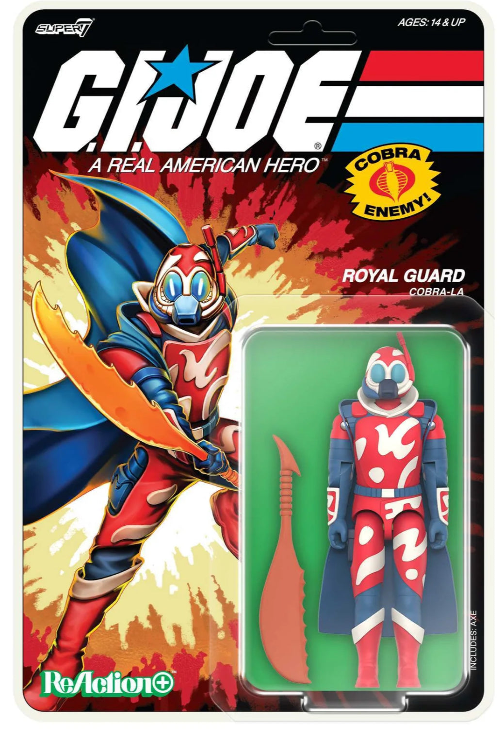 Super7 ReAction G.I. Joe Royal Guard Figure