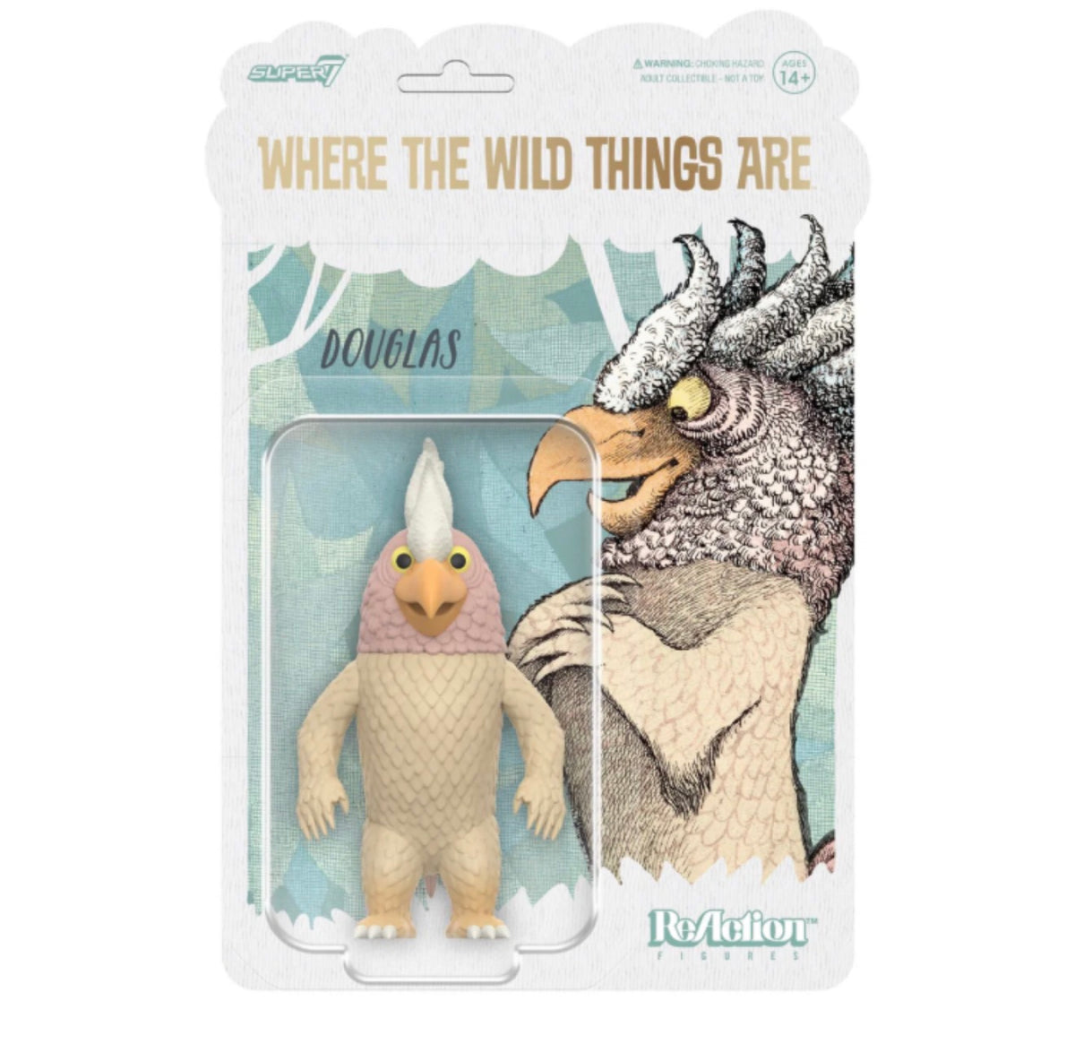 Super7 ReAction Where The Wild Things Are Douglas Figure