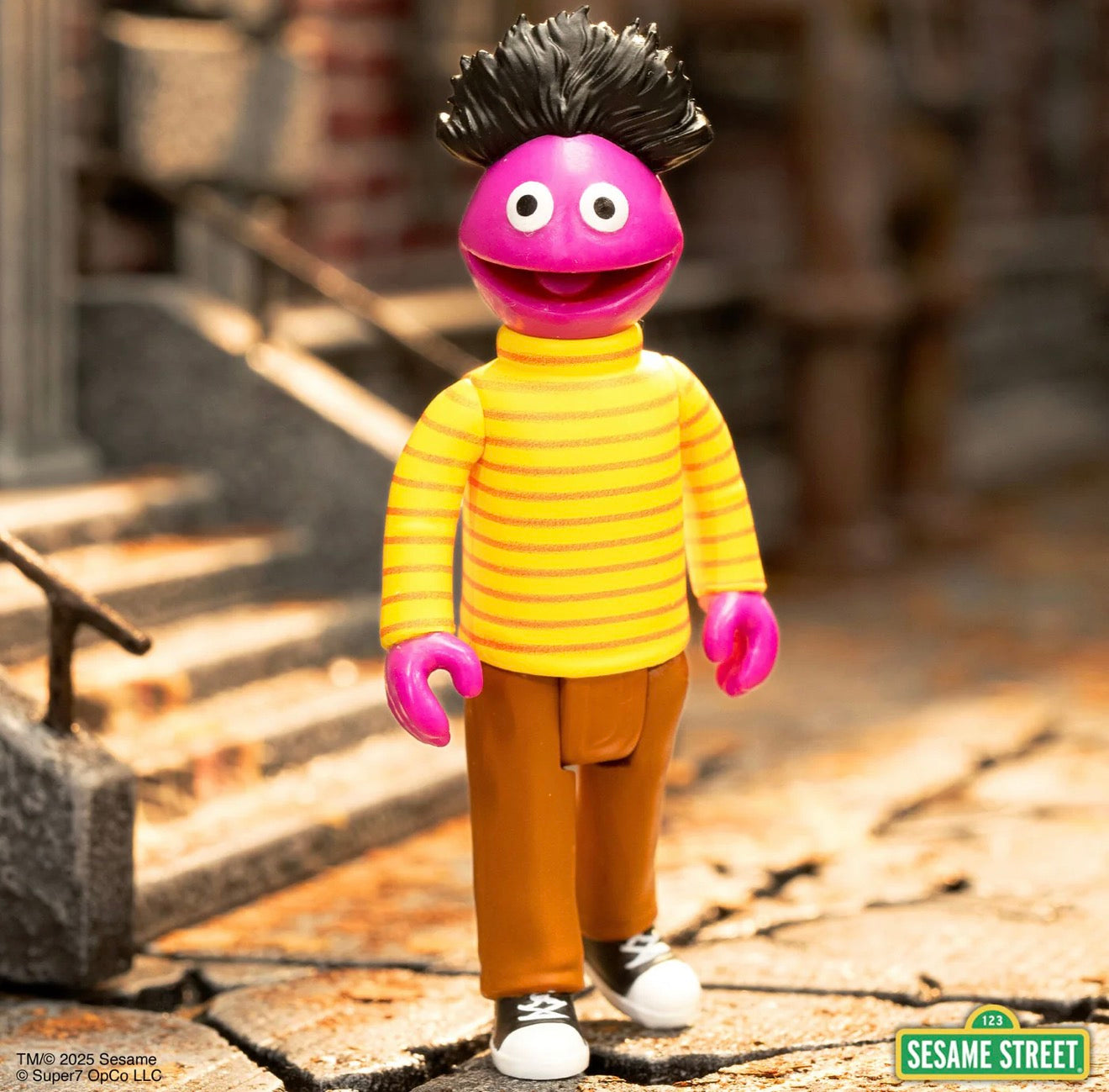 Roosevelt Franklin Sesame Street Super7 ReAction Figure