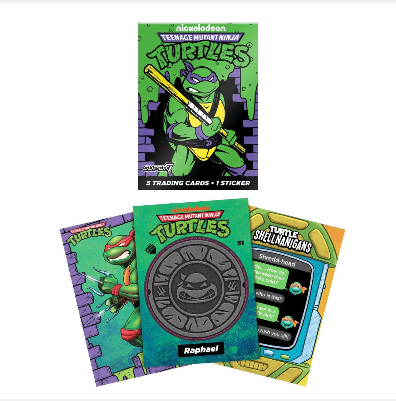 Super7 Teenage Mutant Ninja Turtles Wax Packs 2025