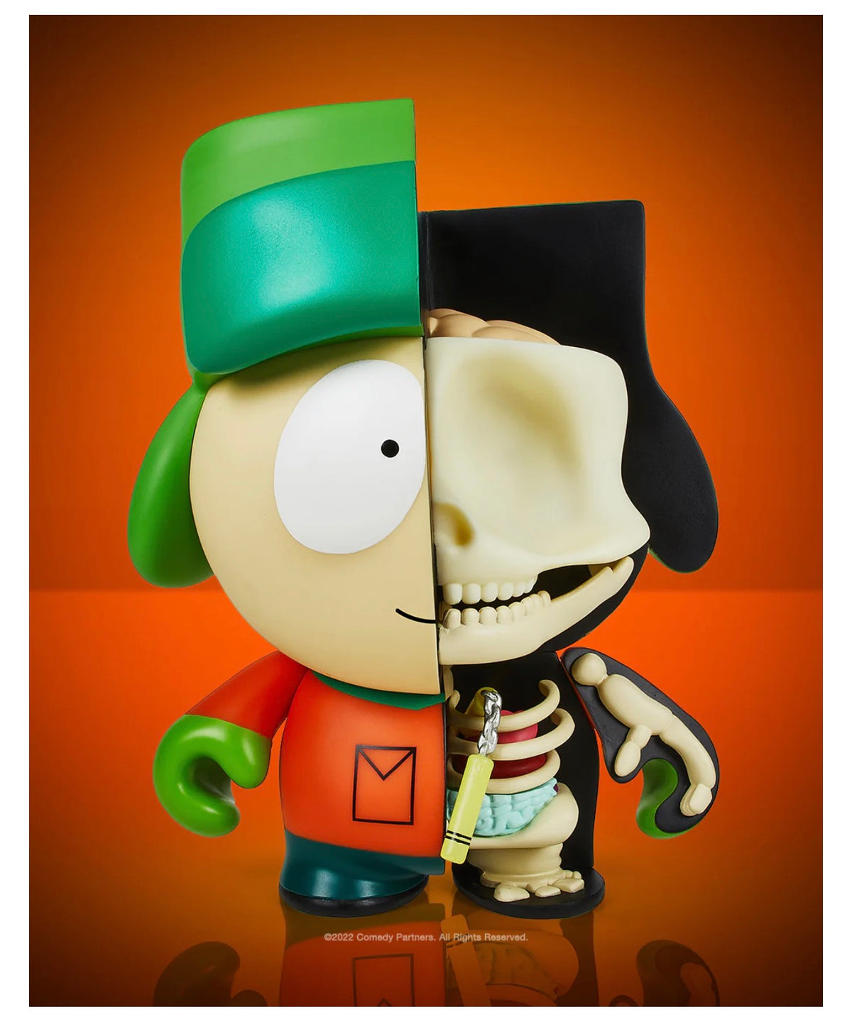 Kid Robot South Park Kyle Anatomy Art Figure 8”