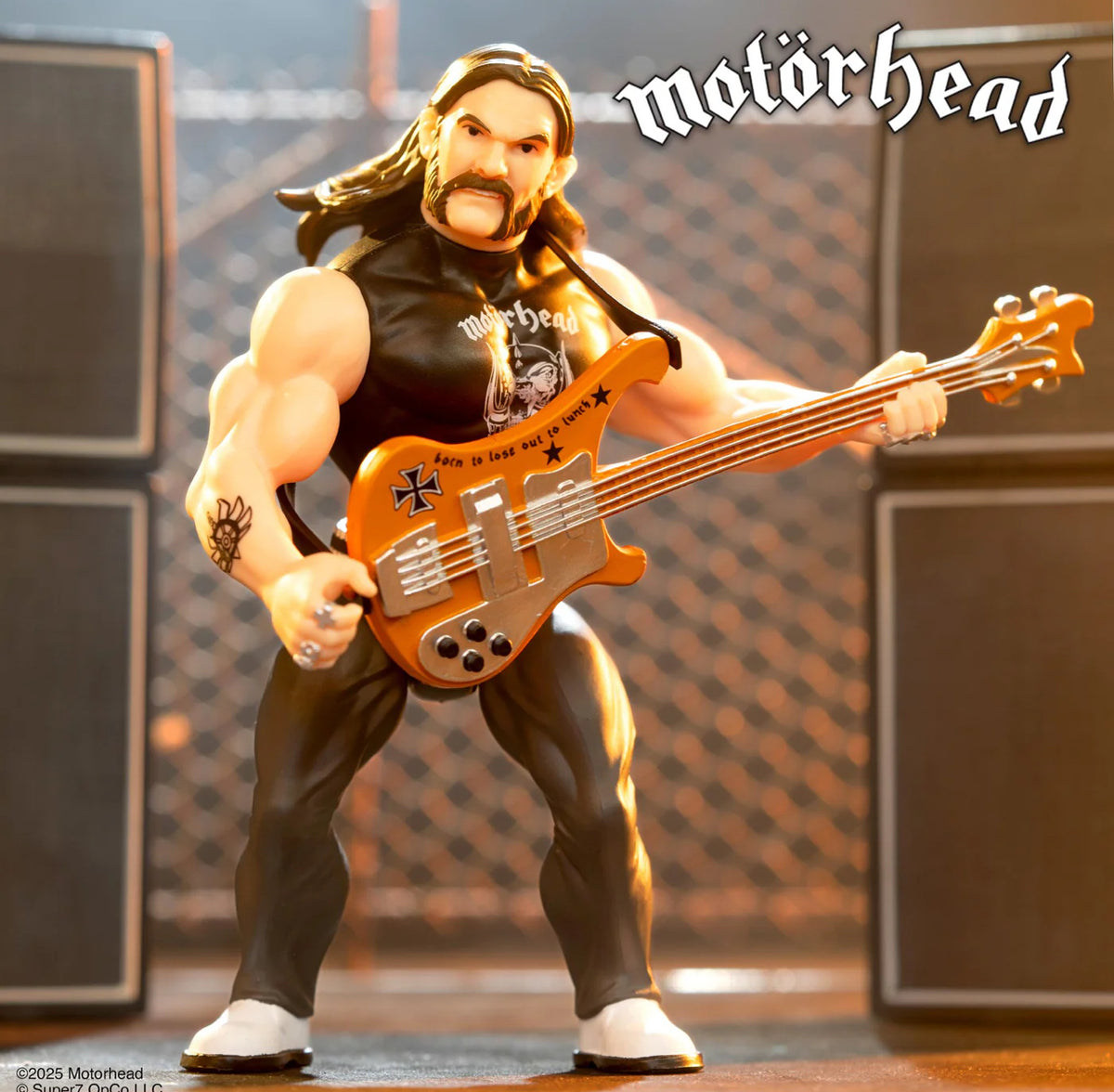Super7 Motörhead Deluxe Lemmy Figure