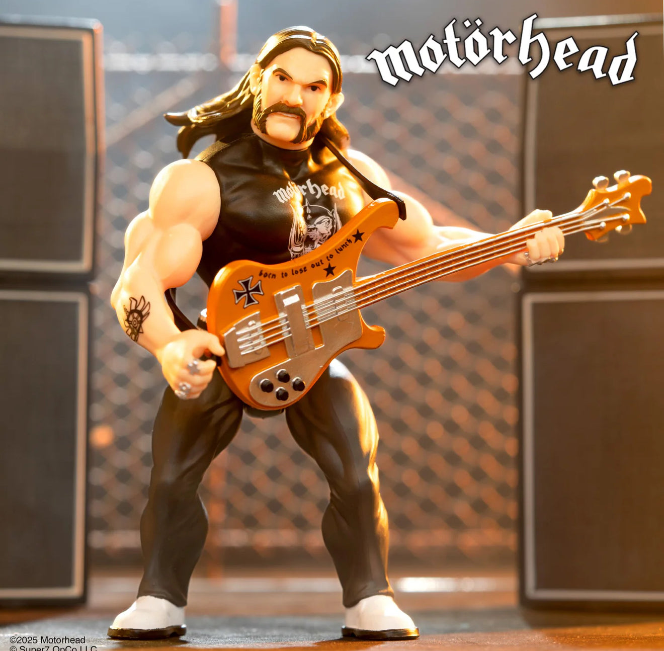 Super7 Motörhead Deluxe Lemmy Figure
