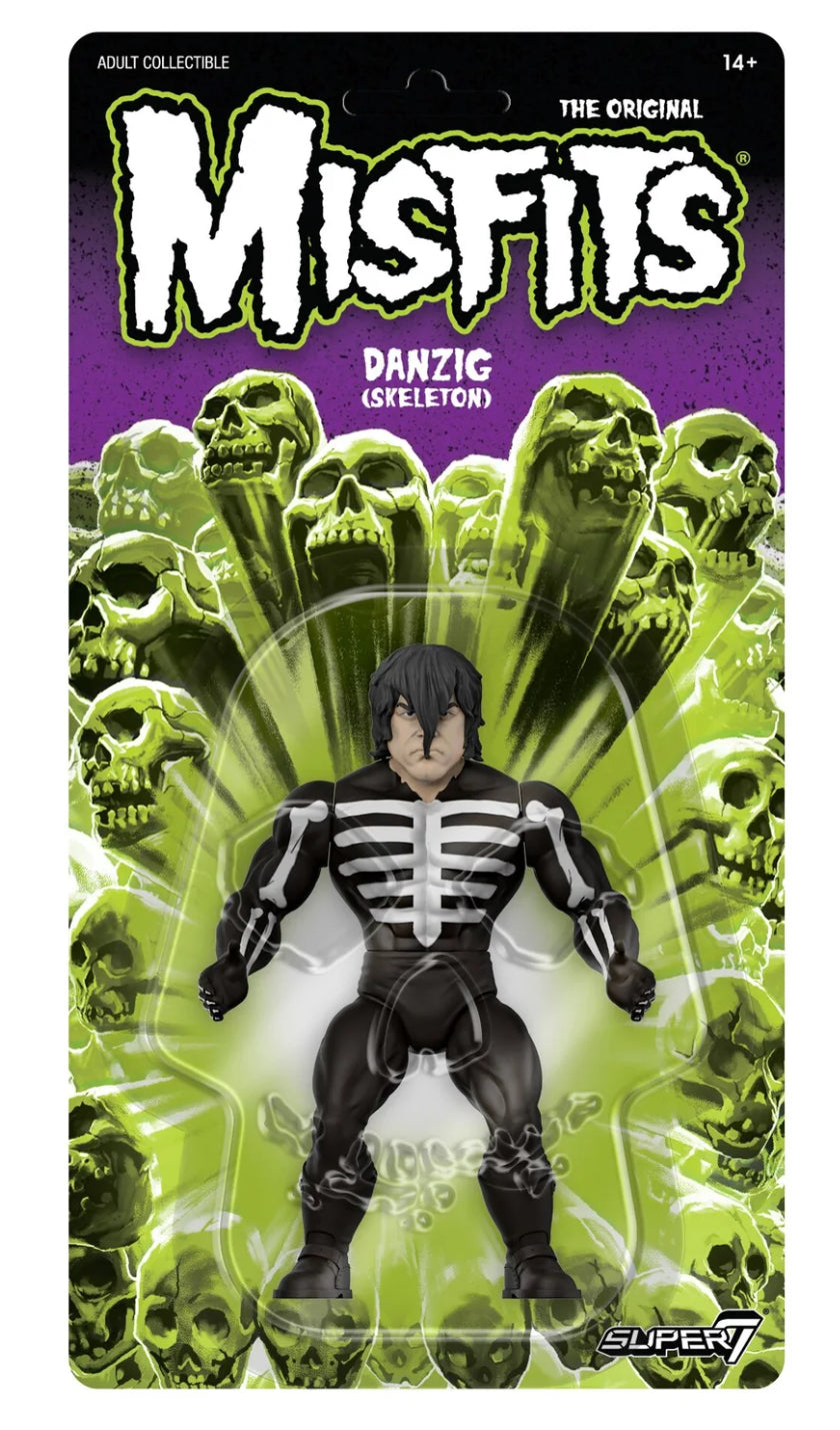 Danzig Skeleton Misfits Super 7 Figure