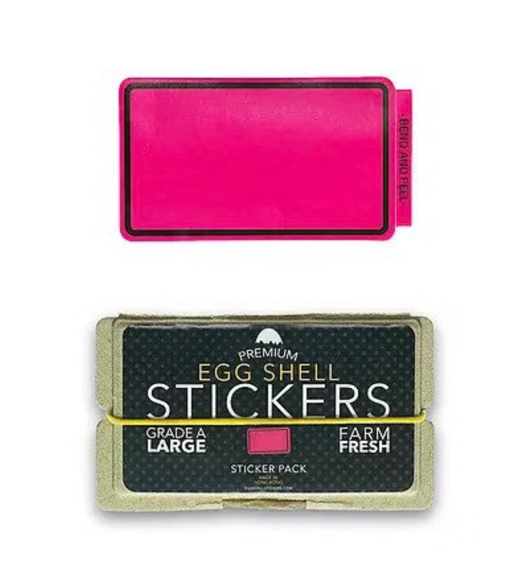 Sticker Xchange Egg Shell 80 Count Sticker Pack Pink