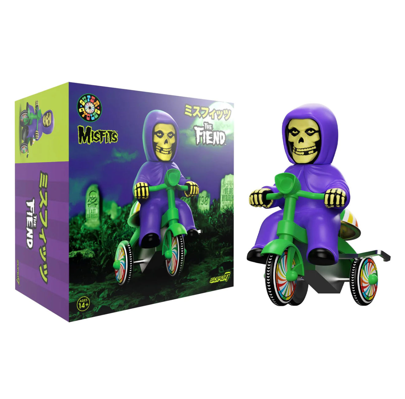 Super7 Misfits The Fiend With Green Trike