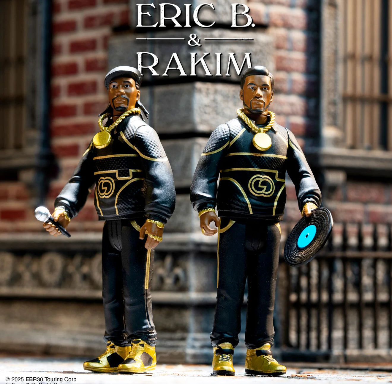 Eric B & Rakim 2 Pack Follow The Leader Super7 Reaction Figure