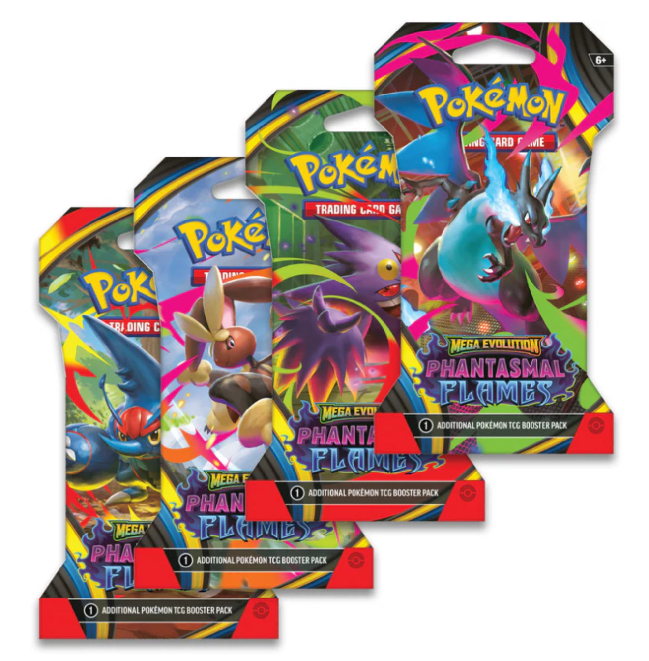 Pokemon Cards - Phantasmal Flames Sleeved Booster Pack