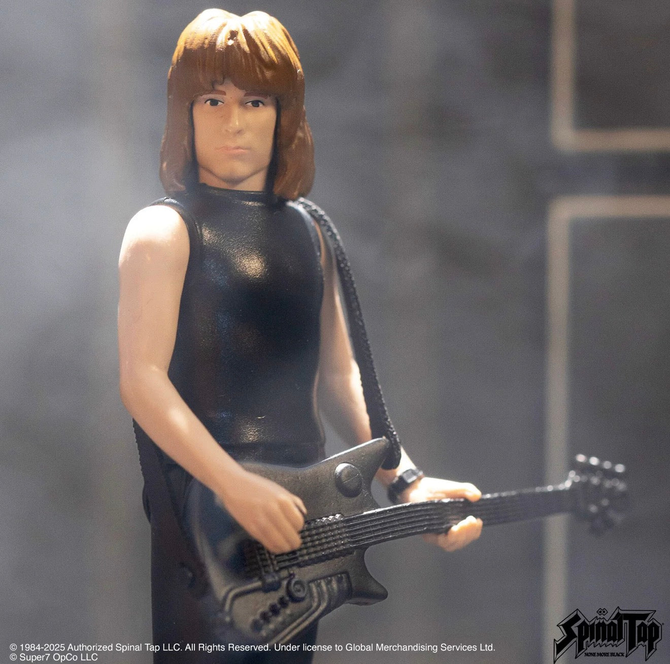 Nigel Tufnel Super7 Reaction Spinal Tap None More Black Figure