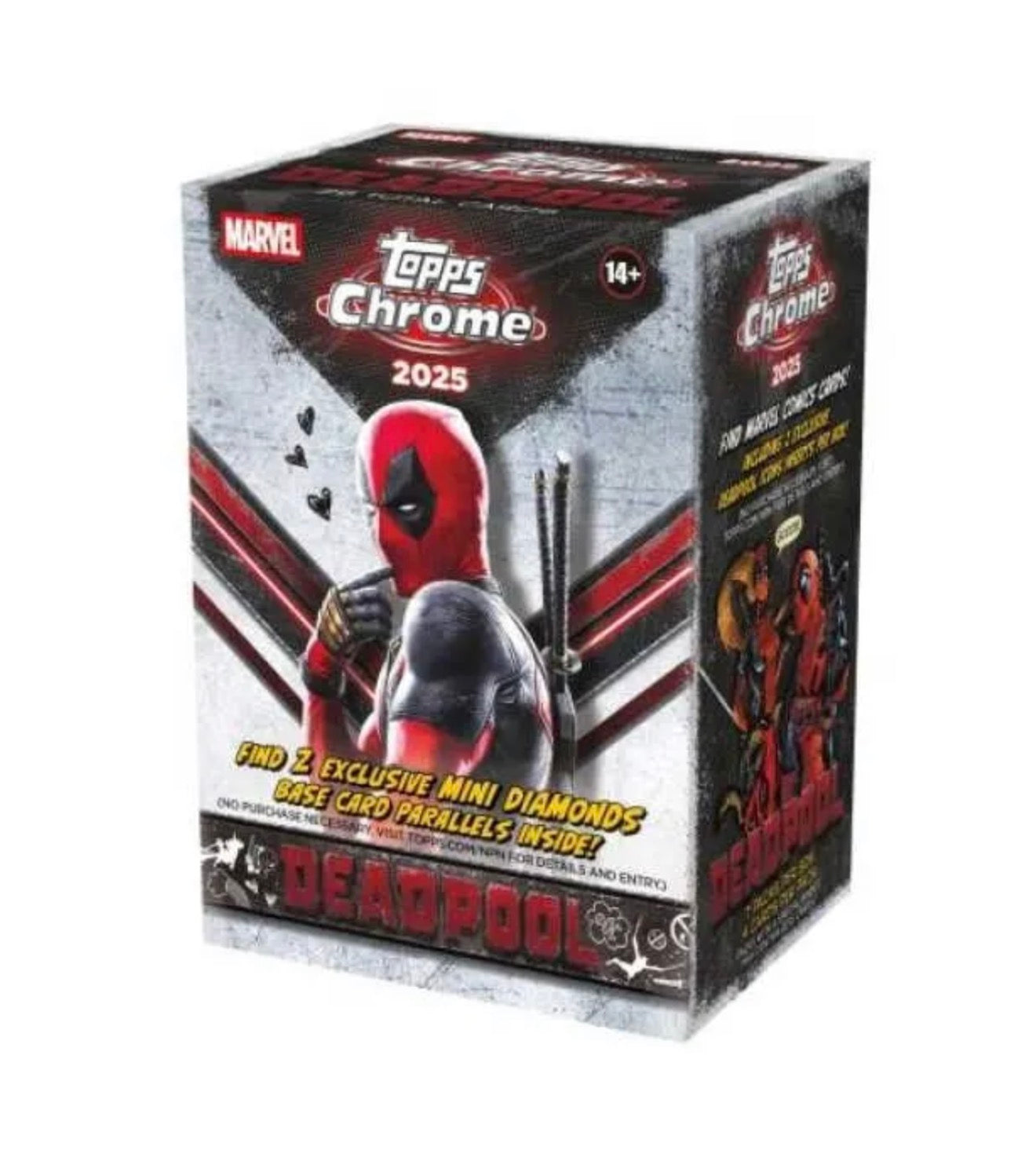 Topps Chrome Deadpool Blaster Box Cards 7 Packs