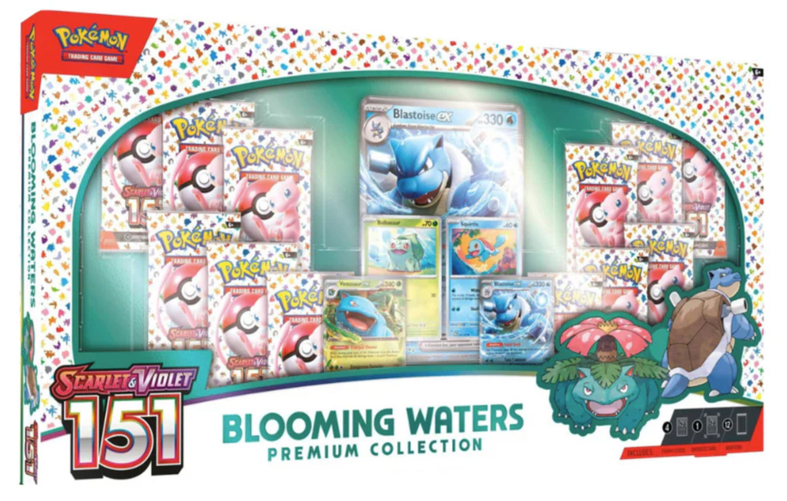 Pokemon Cards - 151 Blooming Waters Premium Collection